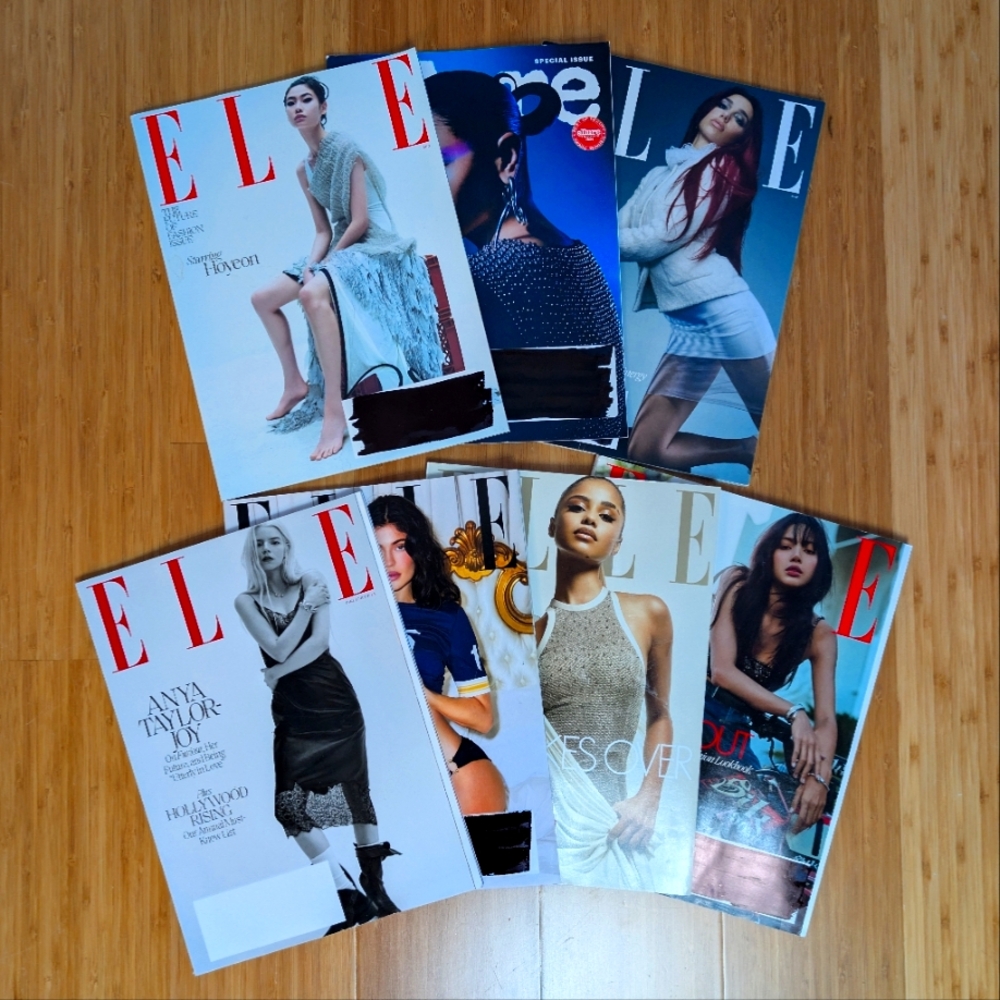 Bundle Of Elle And Allure Magazines